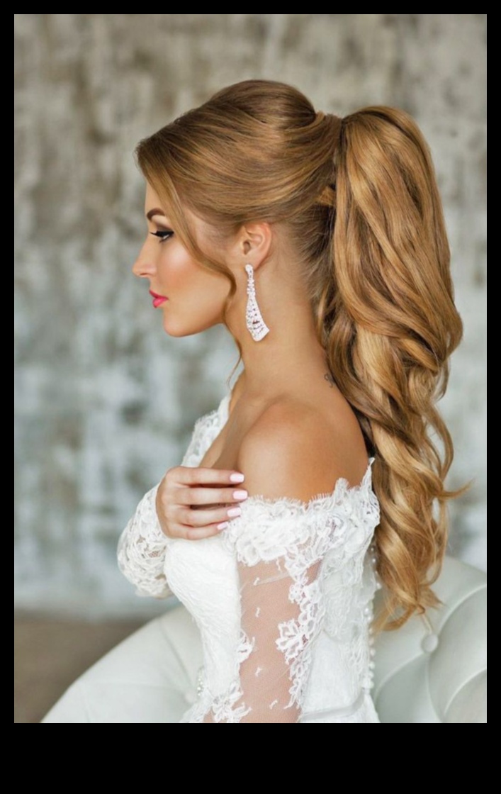 כלות בלונדיניות: תסרוקות אלגנטיות ליום החתונה גלאם