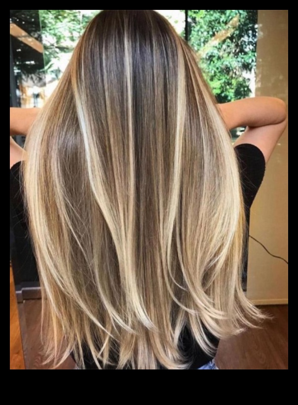 Balayage Bliss: שפר את שיערך באורך בינוני עם צבע