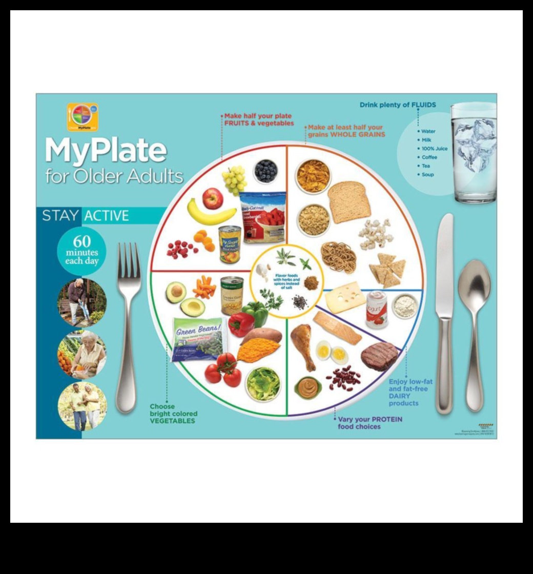 הצלחת המאוזנת: מדריך לענייני תזונה גריאטרית