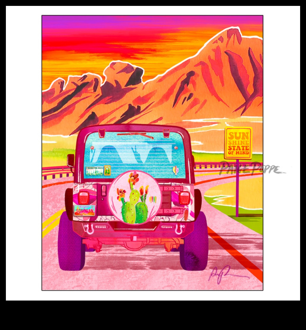 מסעות תוססים: מתנות צבעוניות מציתות את הדמיון