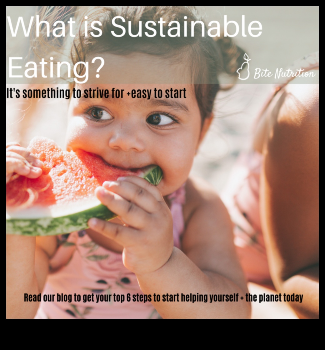 תזונה בת קיימא: הזנת כדור הארץ ואת עצמך