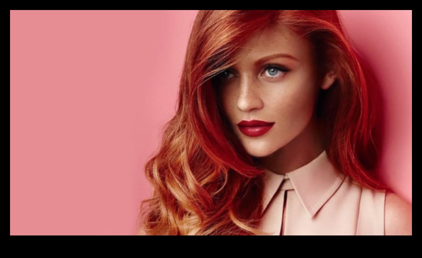 קורן באדום: שיער מסיבות לוהט ונועז למראה בולט