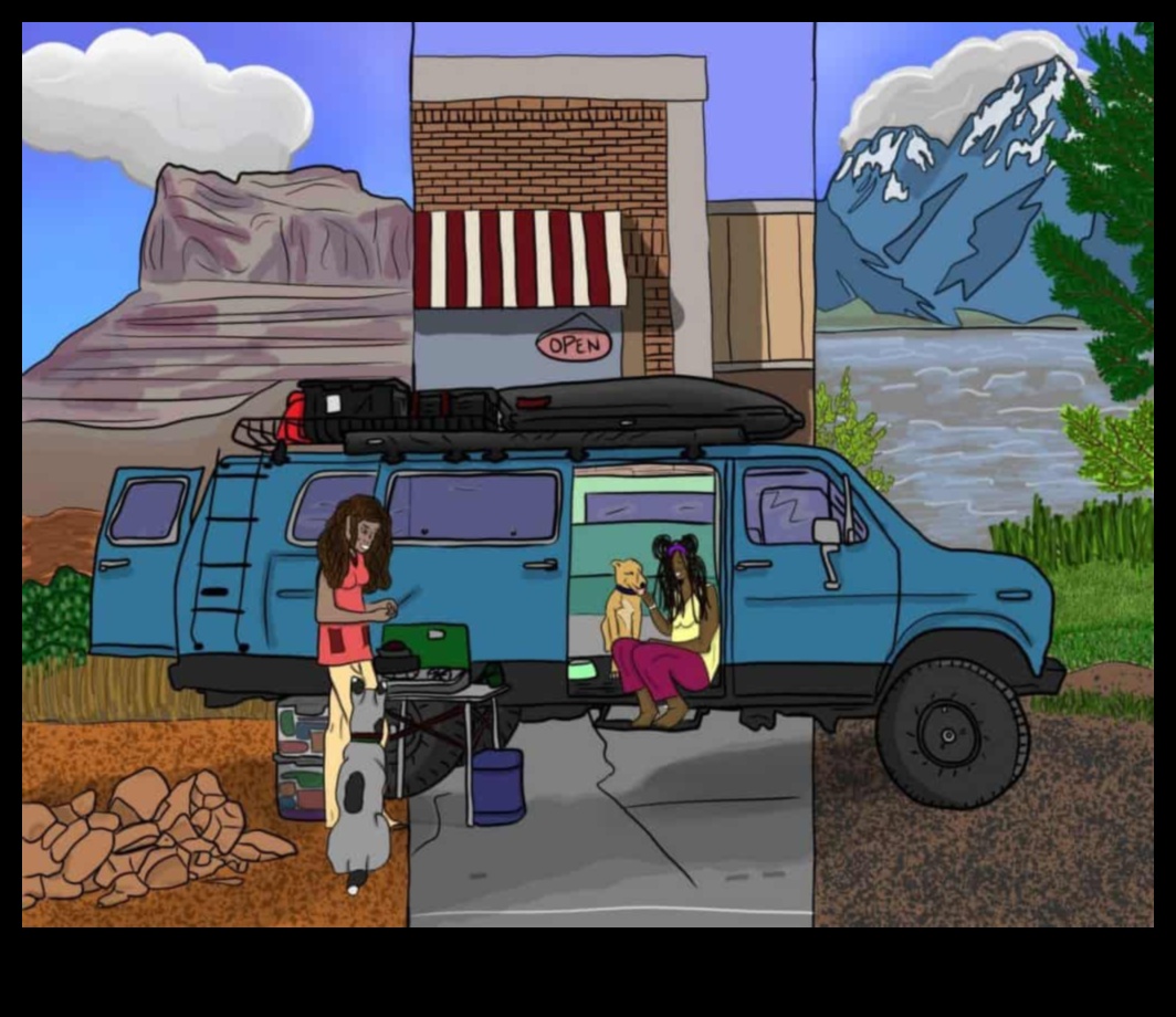 ריטריטים כפריים: טנדרים ככלים חיוניים לחקר חוצות