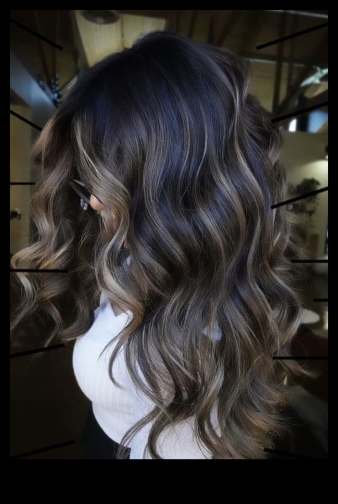 Balayage Bliss: שפר את שיערך באורך בינוני עם צבע
