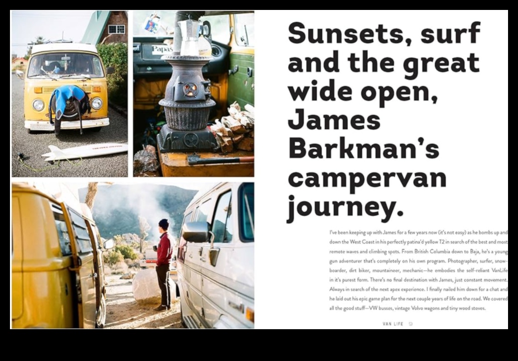 ריטריטים כפריים: טנדרים ככלים חיוניים לחקר חוצות