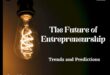 עתיד היזמות: מגמות ותחזיות